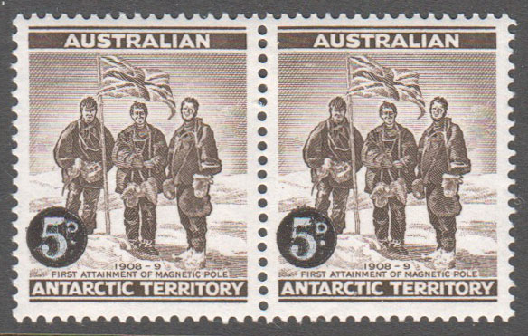 Australian Antarctic Territory Scott L1 Mint Pair